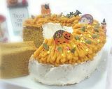 かぼちゃのモンブランシフォンケーキ作り方3写真