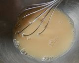 ホケミで簡単★抹茶と甘納豆のパフェ作り方1写真