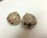 ふじっ子煮おかか昆布で栗くんおにぎり作り方1写真