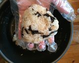 こんがりチーズのよろこんぶおにぎり作り方2写真