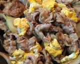ご飯食べ過ぎ注意☆豚バラと卵の中華炒め作り方5写真