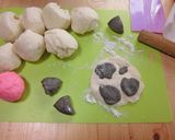 HBで作る♡もーもーミルククリームまん作り方12写真