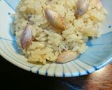 旬！簡単！生落花生の炊き込みご飯作り方5写真