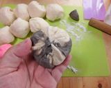 HBで作る♡もーもーミルククリームまん作り方14写真