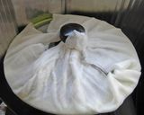 HBで作る♡もーもーミルククリームまん作り方17写真
