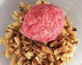 フライドポテト入りミートローフ作り方2写真