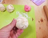 HBで作る♡ぷにぷに肉球あんまん作り方9写真
