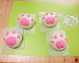 HBで作る♡ぷにぷに肉球あんまん作り方12写真