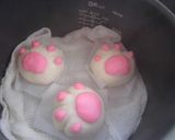 HBで作る♡ぷにぷに肉球あんまん作り方13写真