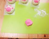 HBで作る♡ぷにぷに肉球あんまん作り方16写真