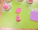 HBで作る♡ぷにぷに肉球あんまん作り方18写真