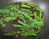 空芯菜と厚揚げの中華風炒め作り方1写真