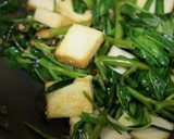 空芯菜と厚揚げの中華風炒め作り方4写真