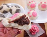 HBで作る♡ぷにぷに肉球あんまん作り方22写真