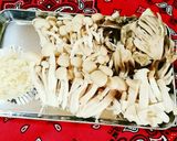 ＊きのこの和風ﾊﾟｽﾀ＊作り方1写真