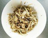 レンジで簡単☆ご飯のお供に・無限ごぼう。作り方3写真