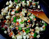 茄子嫌いにオススメ！麻婆茄子丼作り方3写真