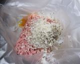 ウインナごろごろハンバーグ作り方1写真