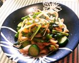 残り野菜でお家でランチ♪時短麻婆うどん♡作り方3写真