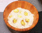 ☆もち米を加えたおいしい栗ご飯☆作り方7写真