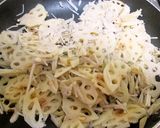 ひき肉とれんこんの甘辛炒め作り方5写真