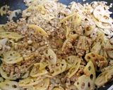 ひき肉とれんこんの甘辛炒め作り方6写真