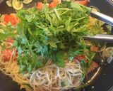 ルッコラとトマト&アーモンドのパスタ作り方7写真