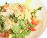 ルッコラとトマト&アーモンドのパスタ作り方8写真
