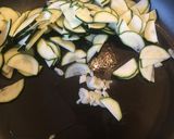 ルッコラとトマト&アーモンドのパスタ作り方4写真