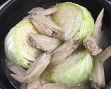 手羽先とキャベツの白だし煮作り方2写真