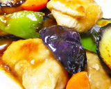 豚こま･なす･甘長ししとうの照り焼きだれ作り方11写真