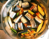 圧力鍋でさんま・鰯の煮付け 節分にも♪作り方2写真