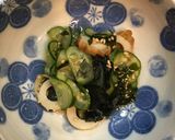 【酸味控えめ】きゅうりとわかめの酢の物作り方5写真