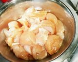 鶏むね肉の黒胡麻味噌焼き作り方1写真