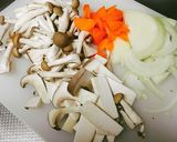 簡単！豪華！鶏ときのこのトマトクリーム煮作り方1写真