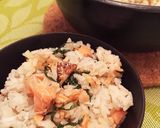 炙り秋刀魚と生姜の炊き込みご飯作り方14写真