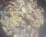 お酒が止まらない☆豚のど軟骨のポン酢炒め作り方5写真