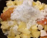 ワンタンの皮でタルト(風)◇林檎のタルト作り方2写真