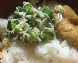 材料3つ☆しらす&オクラ 丼にも☆作り方8写真