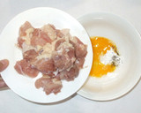 鶏もも肉といり卵の炒め物♪簡単夕食おかず作り方3写真