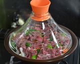 タジン鍋で牛野菜蒸し作り方5写真