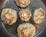【我が家の】定番和風ハンバーグ作り方10写真