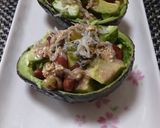 アボカドと大豆の胡麻ドレッシング和え作り方2写真