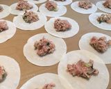 ヘルシー・簡単・超絶品✨お豆腐ニラ餃子♬作り方4写真