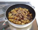 ママのおすすめ！新ジャガ豚バラ煮作り方3写真
