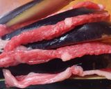 牛なすミルフィーユ照り焼き作り方4写真