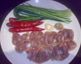 Haoおつまみ！！小炒鶏肫作り方1写真