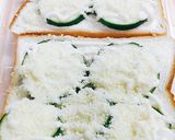 ズッキーニマヨパルメザンチーズトースト作り方2写真