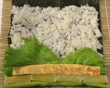 自慢の酢飯でサラダ巻き(太巻き)作り方13写真