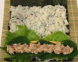 自慢の酢飯でサラダ巻き(太巻き)作り方14写真